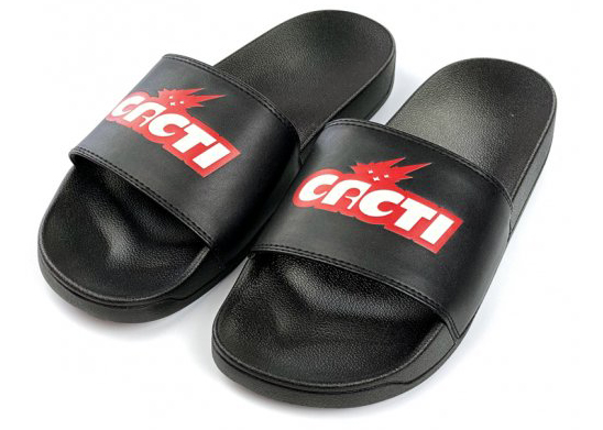 Travis Scott Cacti Slide Black Red Men's - Sneakers - US