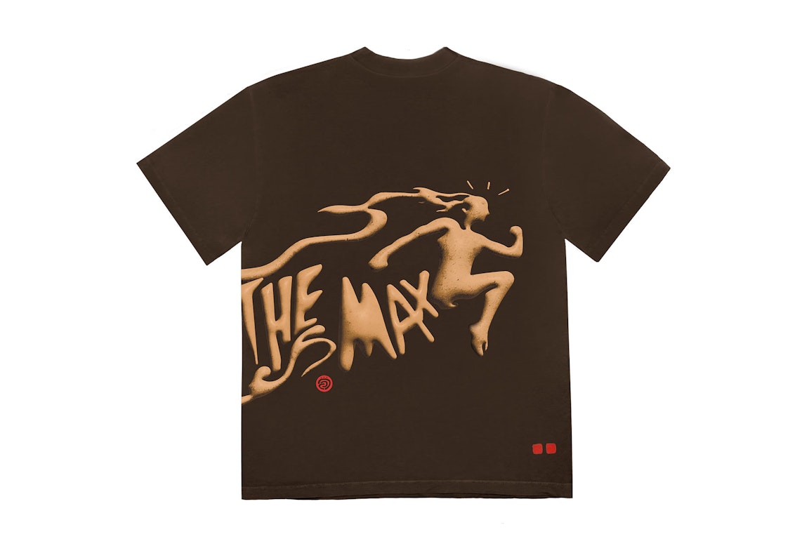 Pre-owned Travis Scott Cactus Jack 2 The Max T-shirt Brown