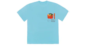 Travis Scott Cactus Jack C/O 2020 T-Shirt Light Blue