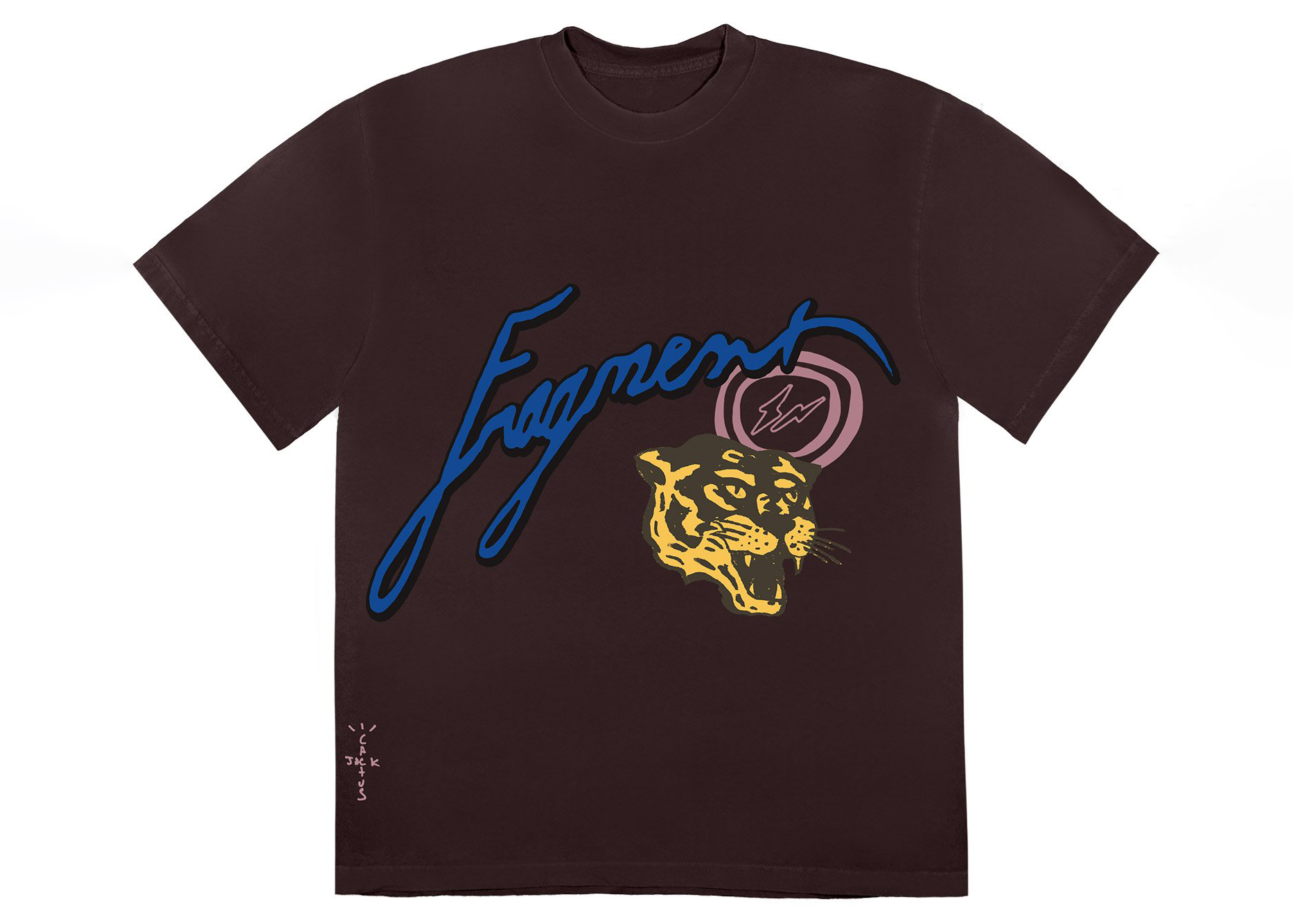 Cactus Jack For Fragment Icons Tee Brown - Tシャツ/カットソー(半袖