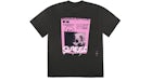 T-Shirt Travis Scott Cactus Jack For Fragment Sunrise rosa verwaschen schwarz