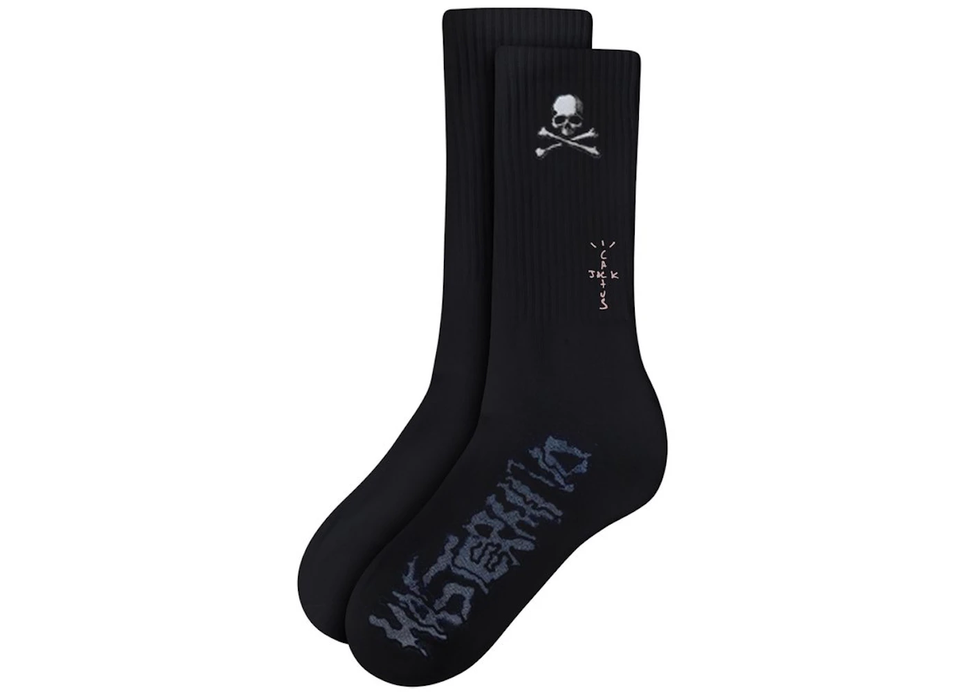 Travis Scott Cactus Jack For Mastermind Socks Black - SS21 - US