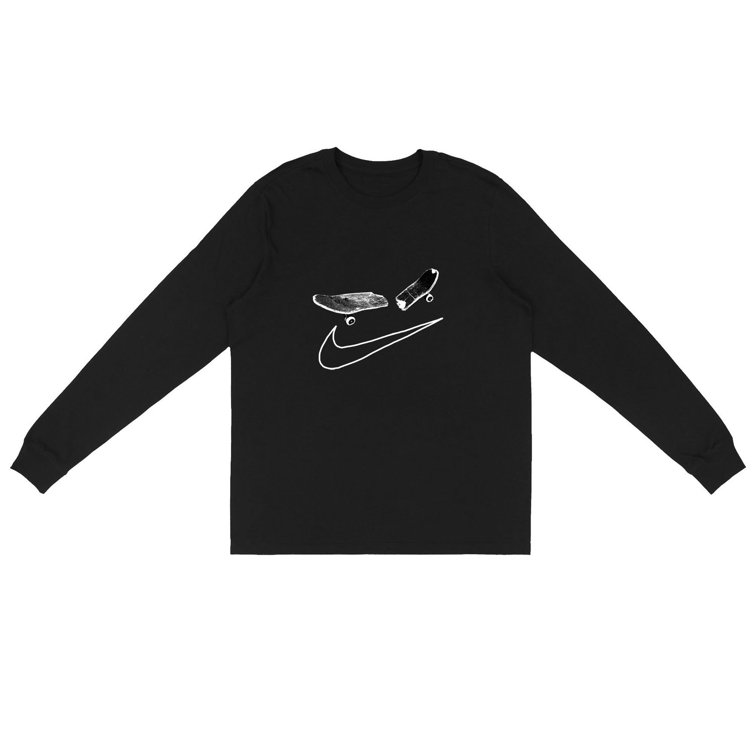 Travis Scott Cactus Jack For Nike SB Longsleeve T-Shirt I Black 