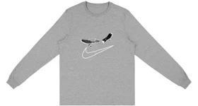 Travis Scott Cactus Jack For Nike SB Longsleeve T-Shirt II Grey