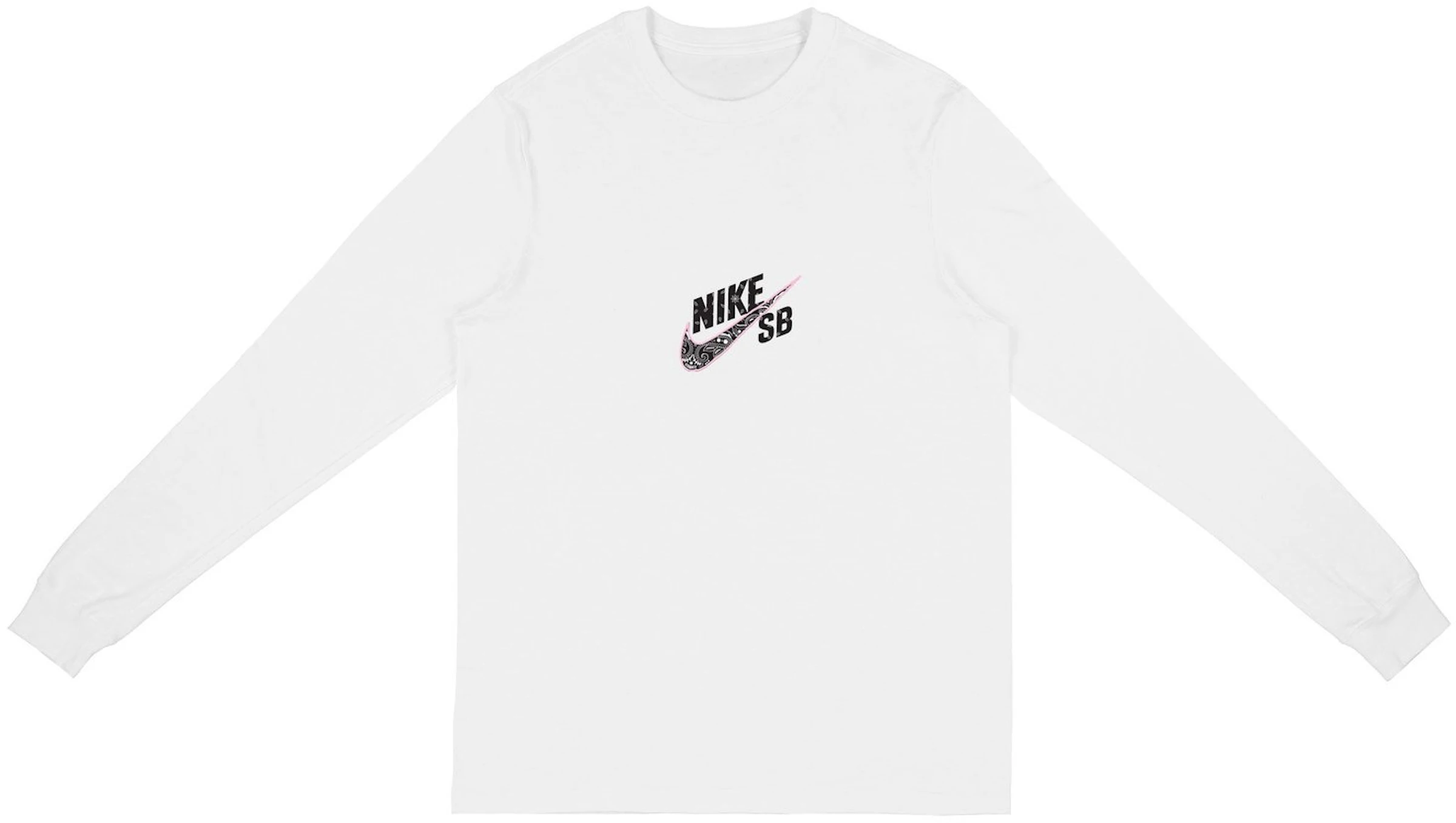 Scott Cactus Jack For Nike SB Longsleeve T-Shirt White - SS20 - ES