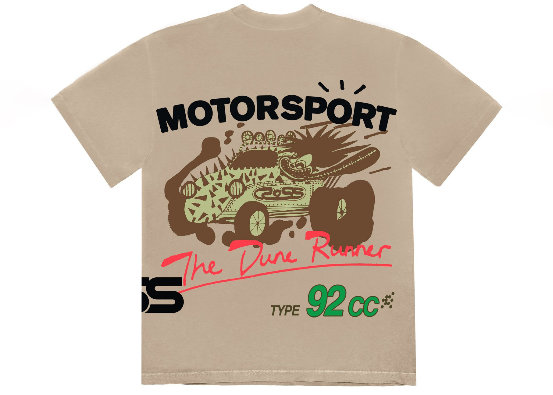 cactus jack motor sport Tシャツ