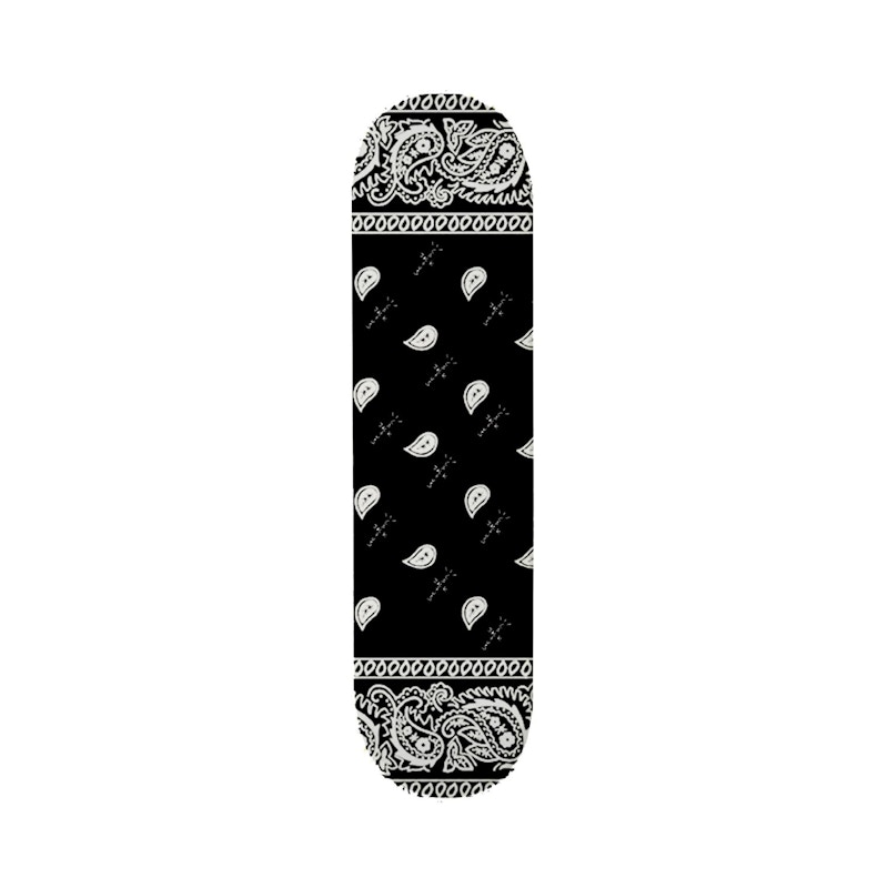 Travis Scott Cactus Jack Paisley Skateboard Deck - JP