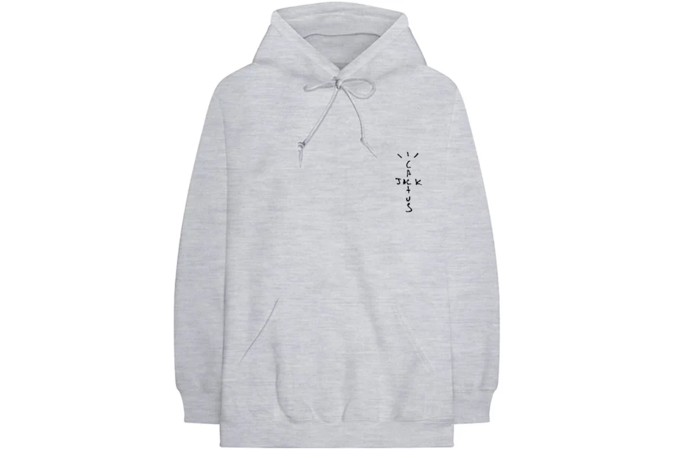 Travis Scott Cactus Jack Records Hoodie Grey Men s US