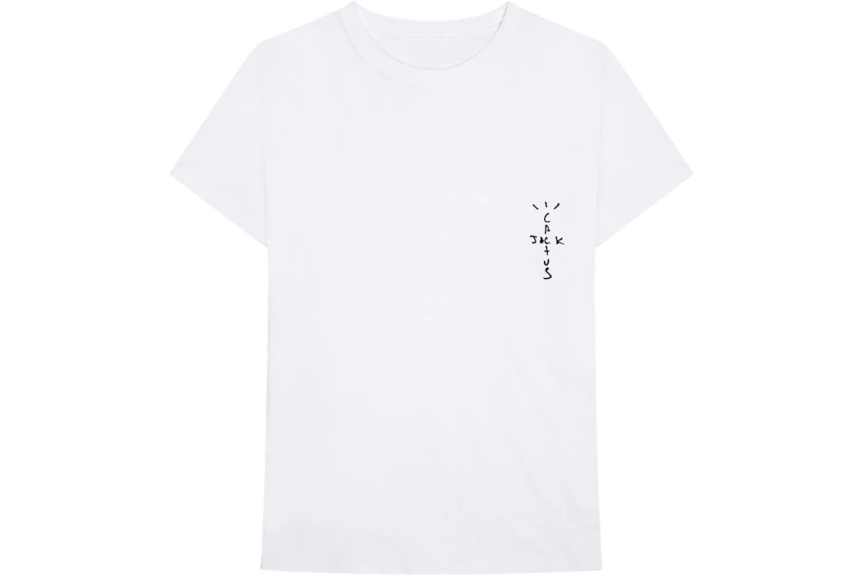 Travis Scott Cactus Jack Records T Shirt White Travis Scott Cactus Jack Records T Shirt White