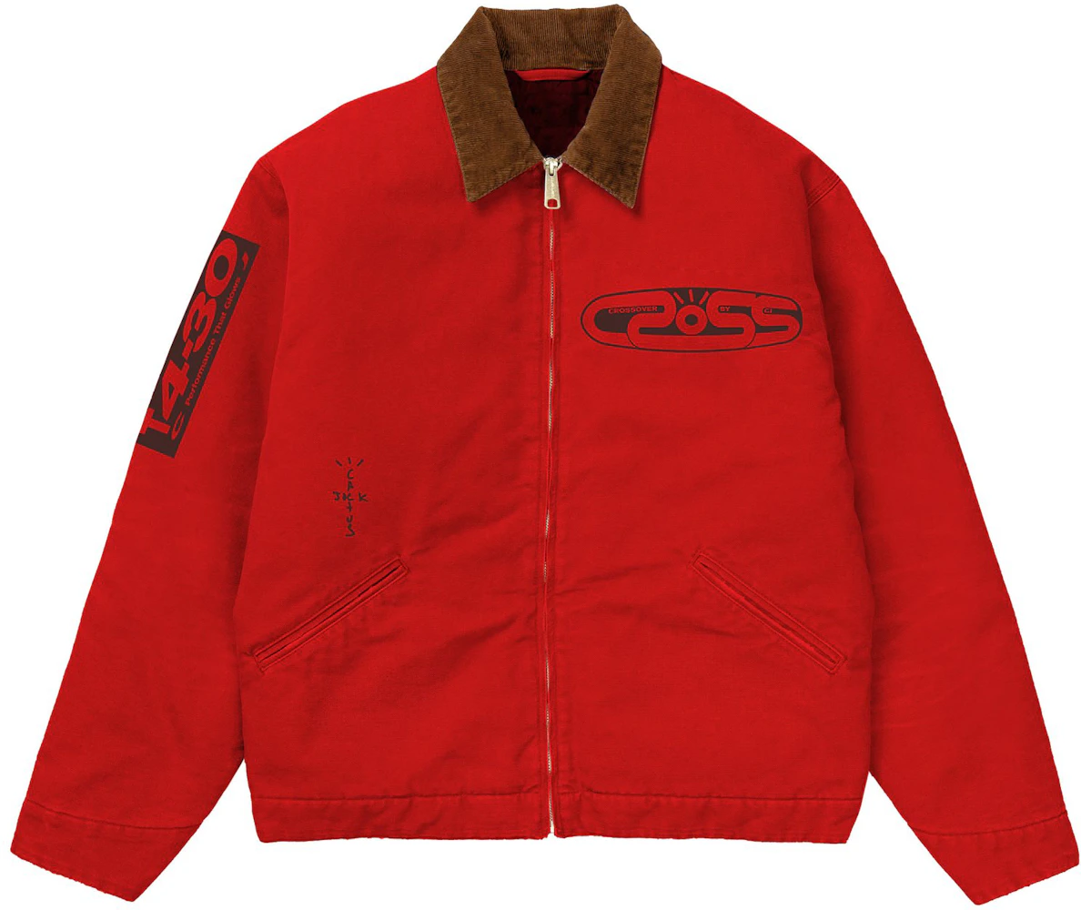 Travis Scott Cactus Jack Speed System Jacket Red Men's - SS21 - US