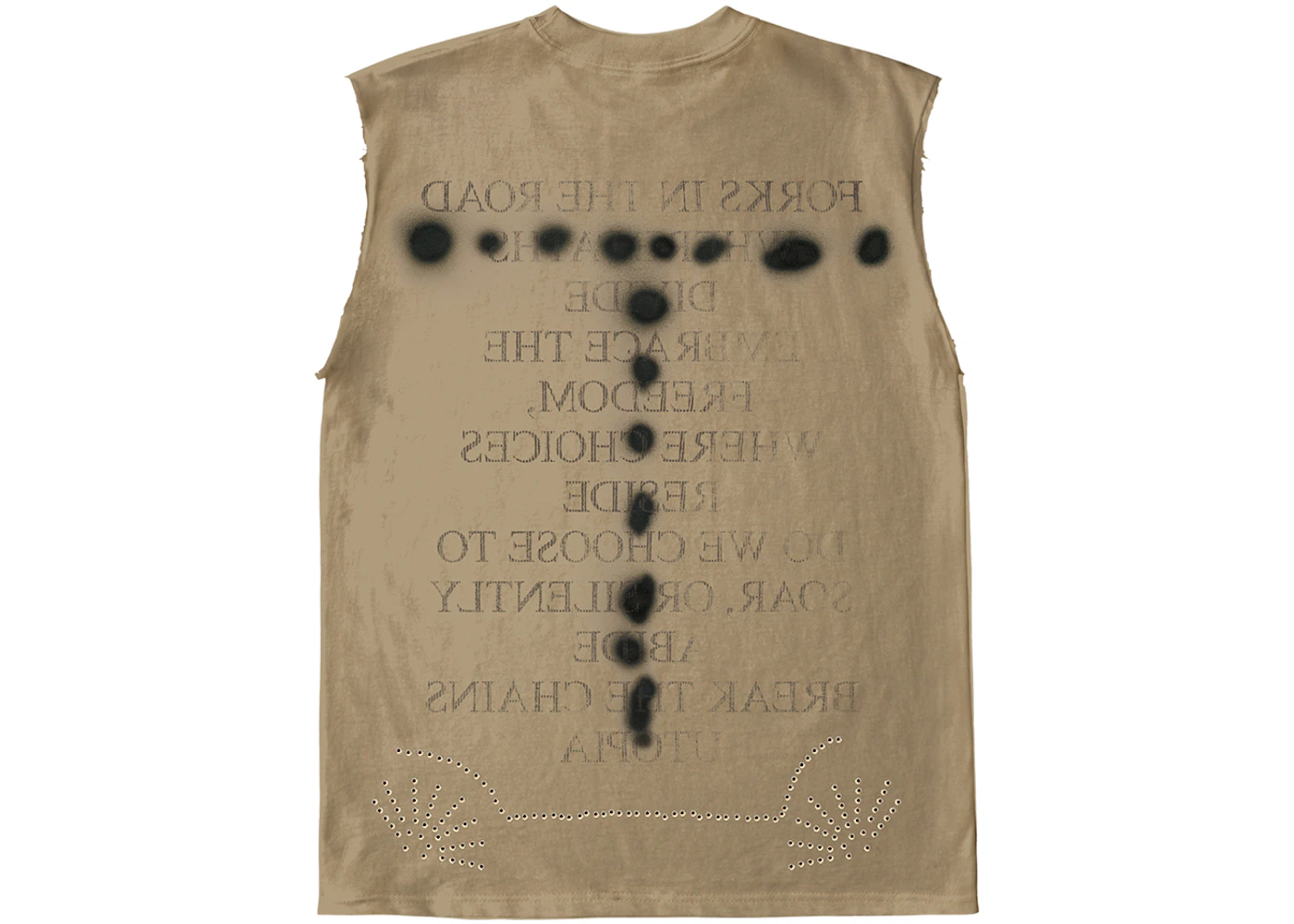 Travis Scott Cactus Jack Sprayed Muscle Tank Multicolor Men's - SS24 - US