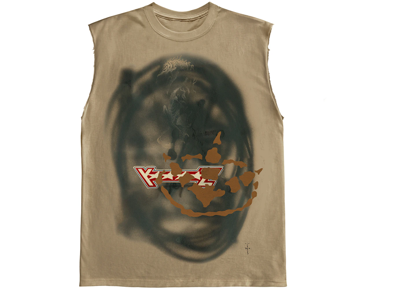 Travis Scott Cactus Jack Sprayed Muscle Tank Multicolor Men's - SS24 - US