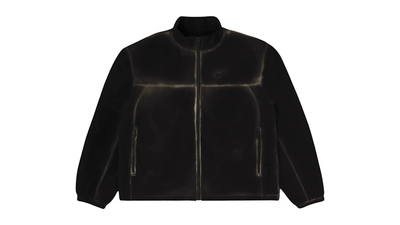 Travis Scott Cactus Jack x Fragment x Nike Fleece Zip Jacket Black