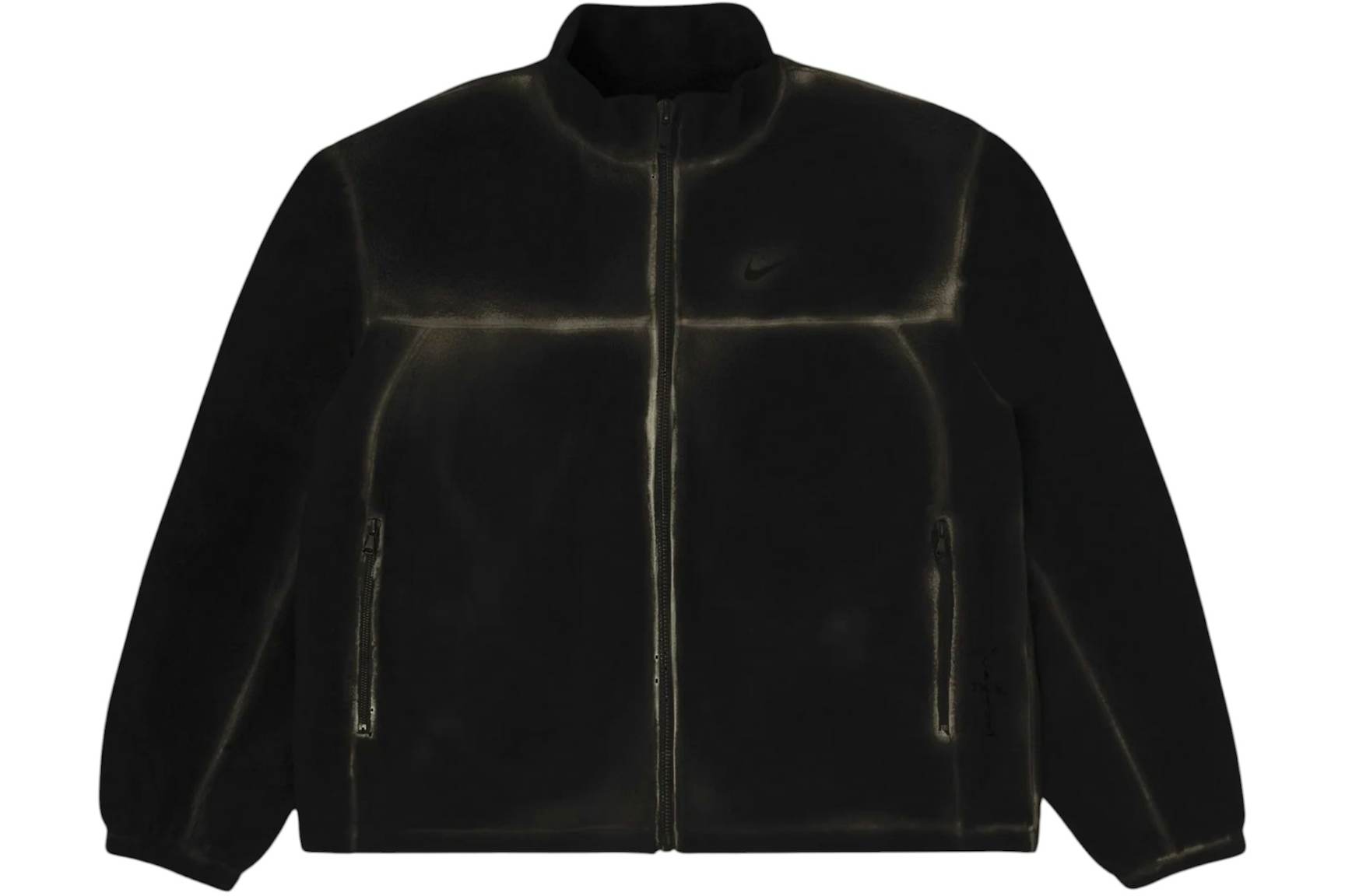 Travis Scott Cactus Jack x Fragment x Nike Fleece Zip Jacket Black Men ...