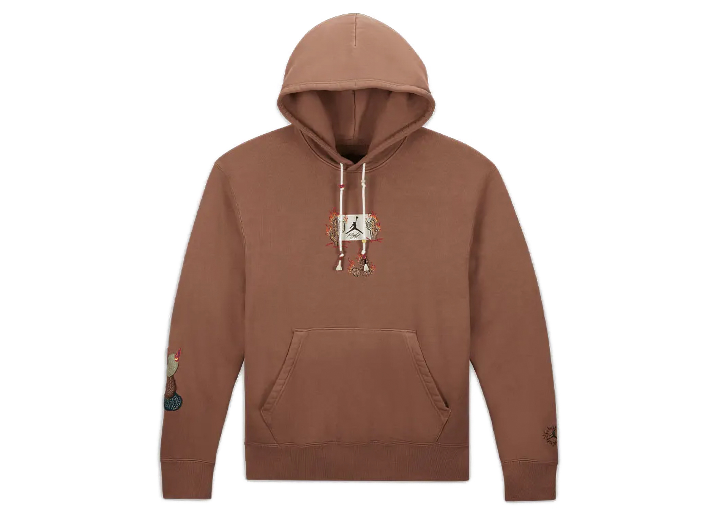 brown air jordan hoodie