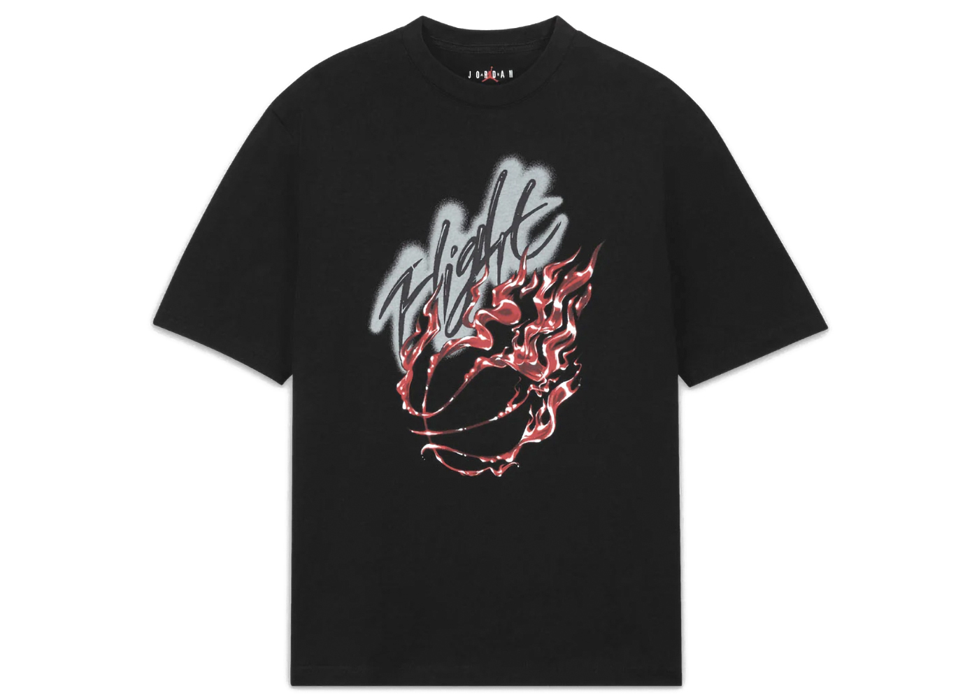 Travis Scott x Jordan Flight Graphic T-Shirt (Asia Sizing) Black ...