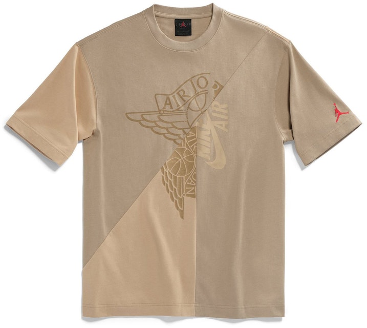 comienzo solicitud Niños Travis Scott Cactus Jack x Jordan T-shirt Khaki/Desert - SS21 Men's - US