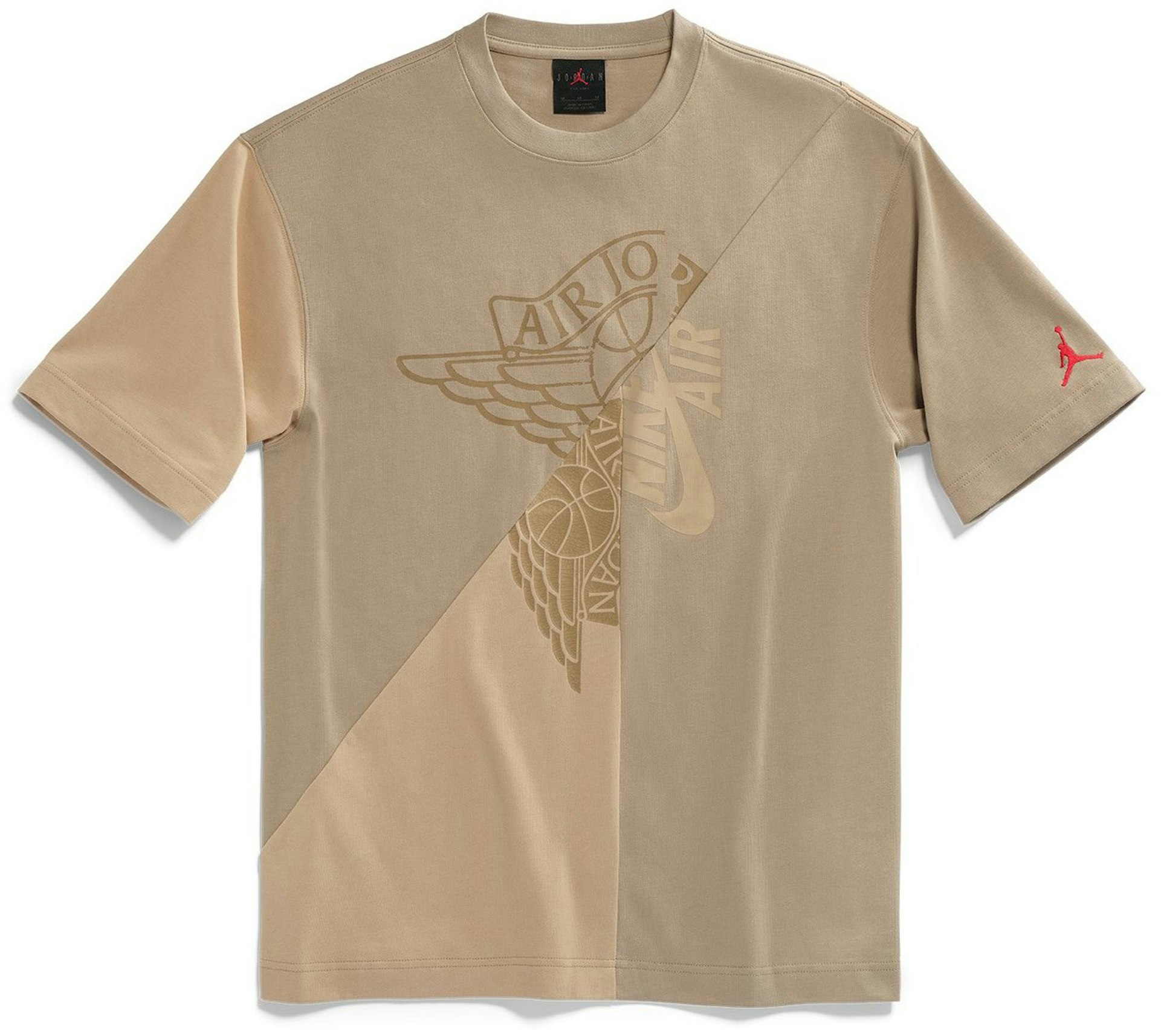 fly Sygeplejeskole Modregning Travis Scott Cactus Jack x Jordan T-shirt (Asia Sizing) Khaki/Desert - SS21  Men's - US
