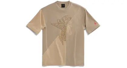 Travis Scott Cactus Jack x Jordan T-shirt Khaki/Desert Men's - SS21 - US