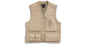 Travis Scott Cactus Jack x Jordan Utility Vest Desert/Khaki/University Red Men's - SS21 - US