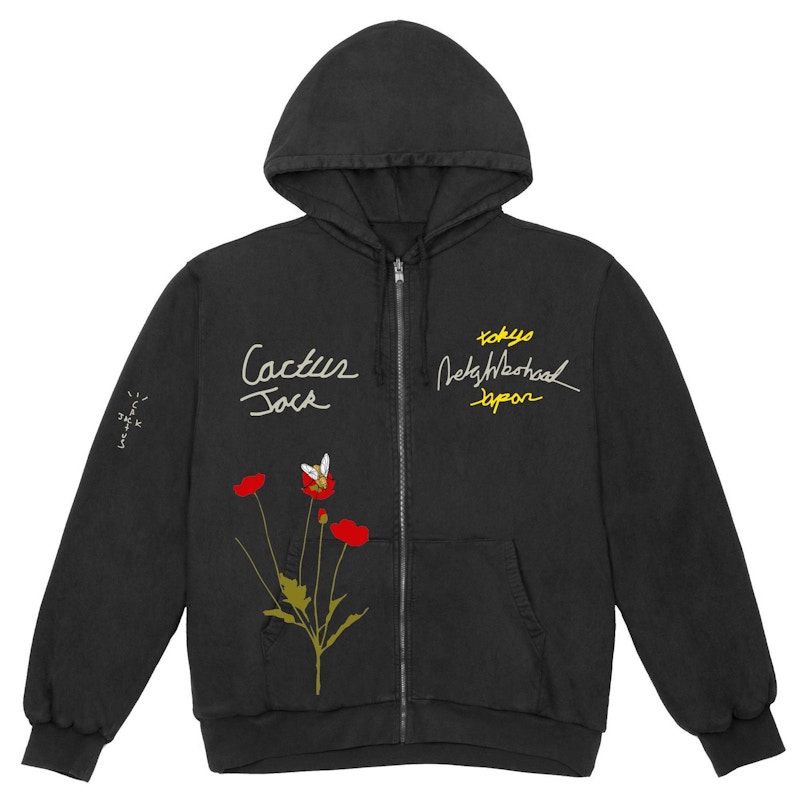 Travis Scott Cactus Jack x Neighborhood Carousel Hoodie Black