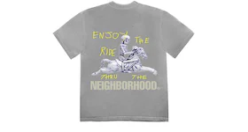 Travis Scott Cactus Jack x Neighborhood Carousel T-shirt Grey
