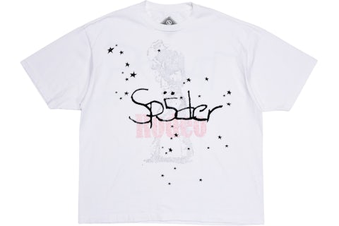 Travis Scott Cactus Jack x Sp5der Days Before Rodeo II Tee White
