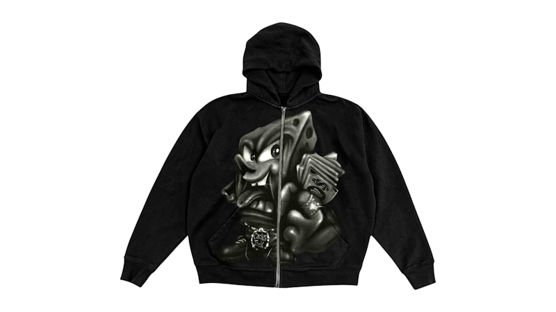 希少 CACTUS JACK TRAVIS SCOTT パーカー 黒 Cactus Jack BLACK Hoodie Back Print / Travis Scott Record Label | eBay