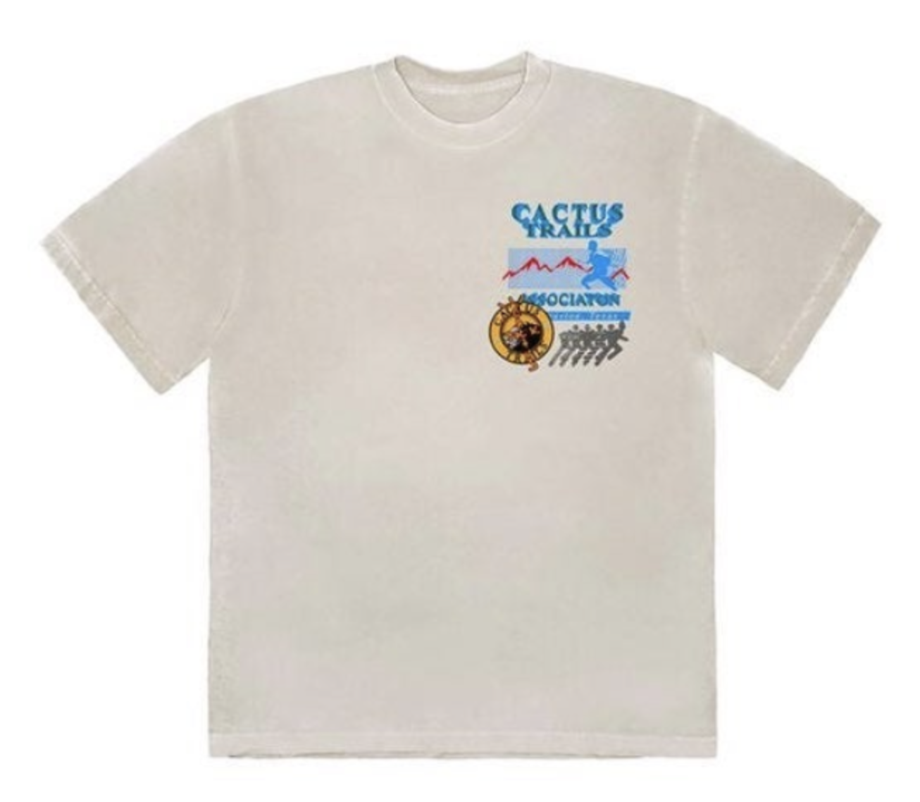 Travis Scott Cactus Trails Assn T-Shirt Cream - SS20 Men's - US