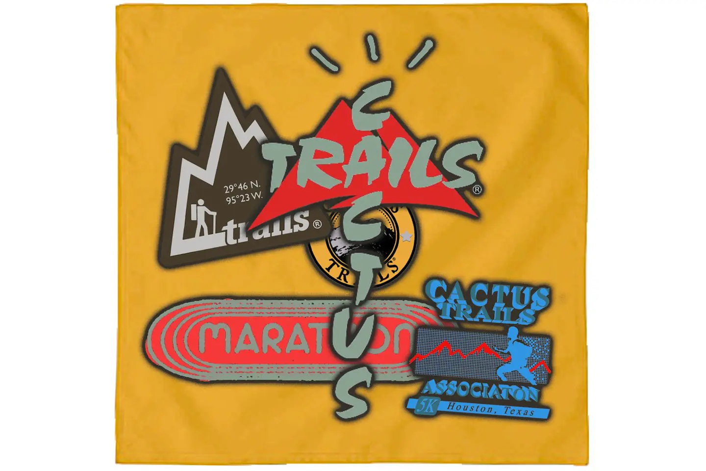 Travis Scott Cactus Trails Bandana Gold - SS20 - US