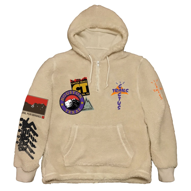 お買物マラソン最大1000円OFFクーポンあり Travis Scott Cactus Trails Sherpa Hoodie 