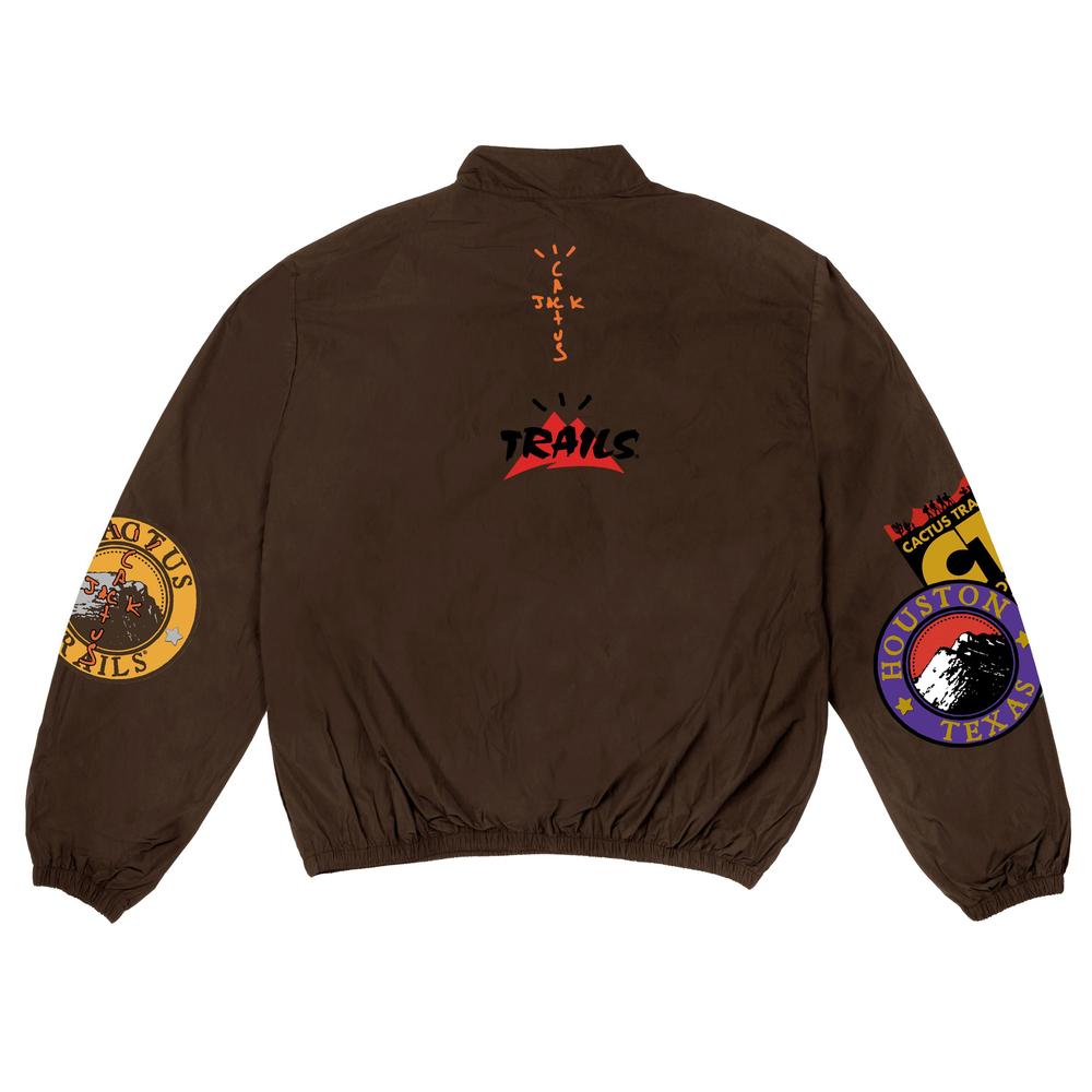 Travis Scott Cactus Trails Half-Zip Windbreaker Brown Men's - SS20 ...