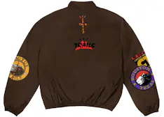 Travis Scott Cactus Trails Half-Zip Windbreaker Brown Men's - SS20 - US