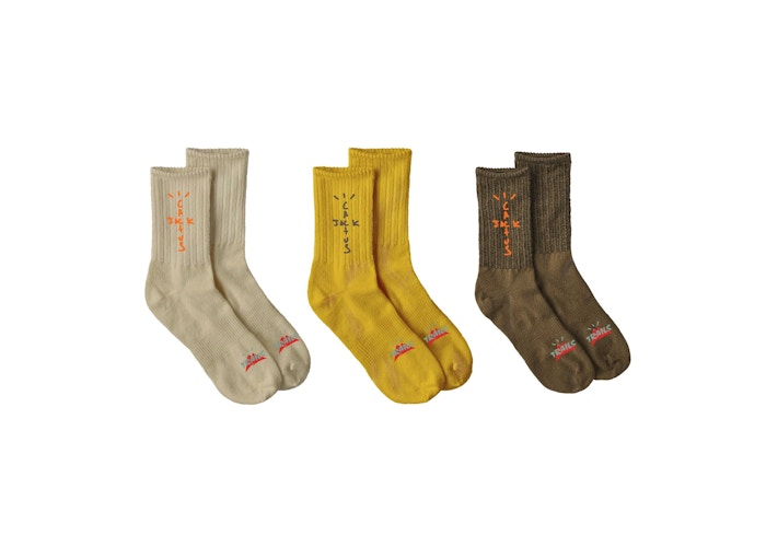 Travis Scott Cactus Trails Hiking Socks Pack Natural/Gold/Brown - SS20