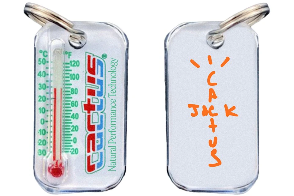 Travis Scott Cactus Trails Thermometer Keychain Multi