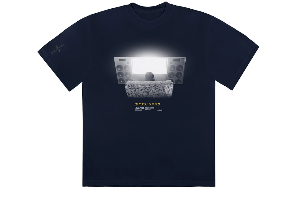 Travis Scott Chair T-shirt Black