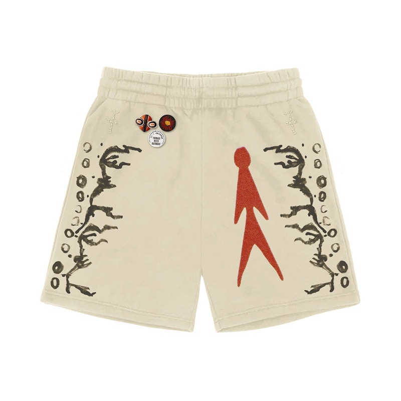 Travis Scott Character Shorts Natural Men's - SS22 - US