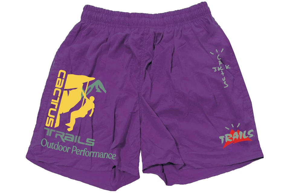 Travis Scott Climb Shorts Purple