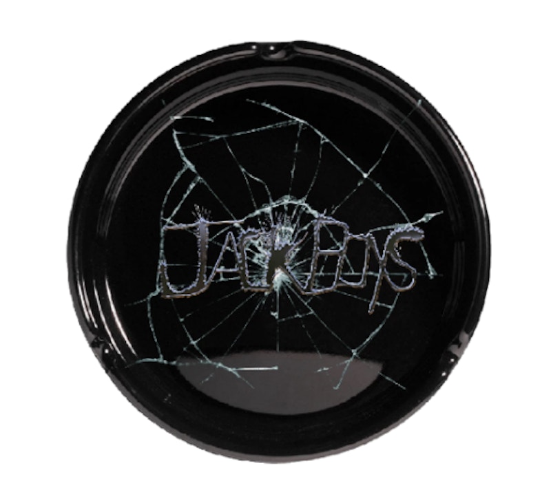 Pre-owned Travis Scott Jack Boys Cracked Ash Tray In Black