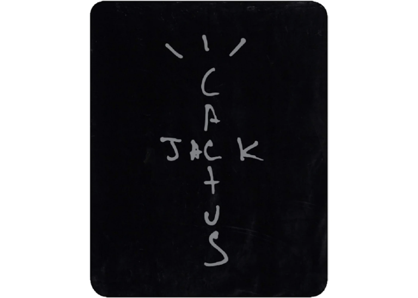 Travis Scott Jack Boys Cracked Blanket Black