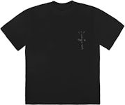 Travis Scott Cactus Jack Records T-Shirt Black Men's - US