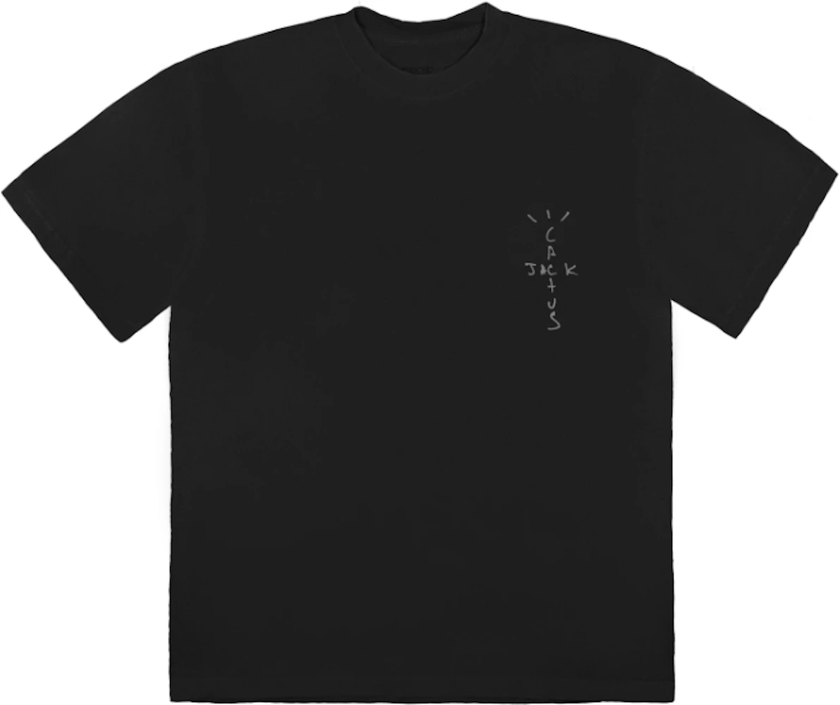 Travis Scott Cactus Jack Black T-Shirt