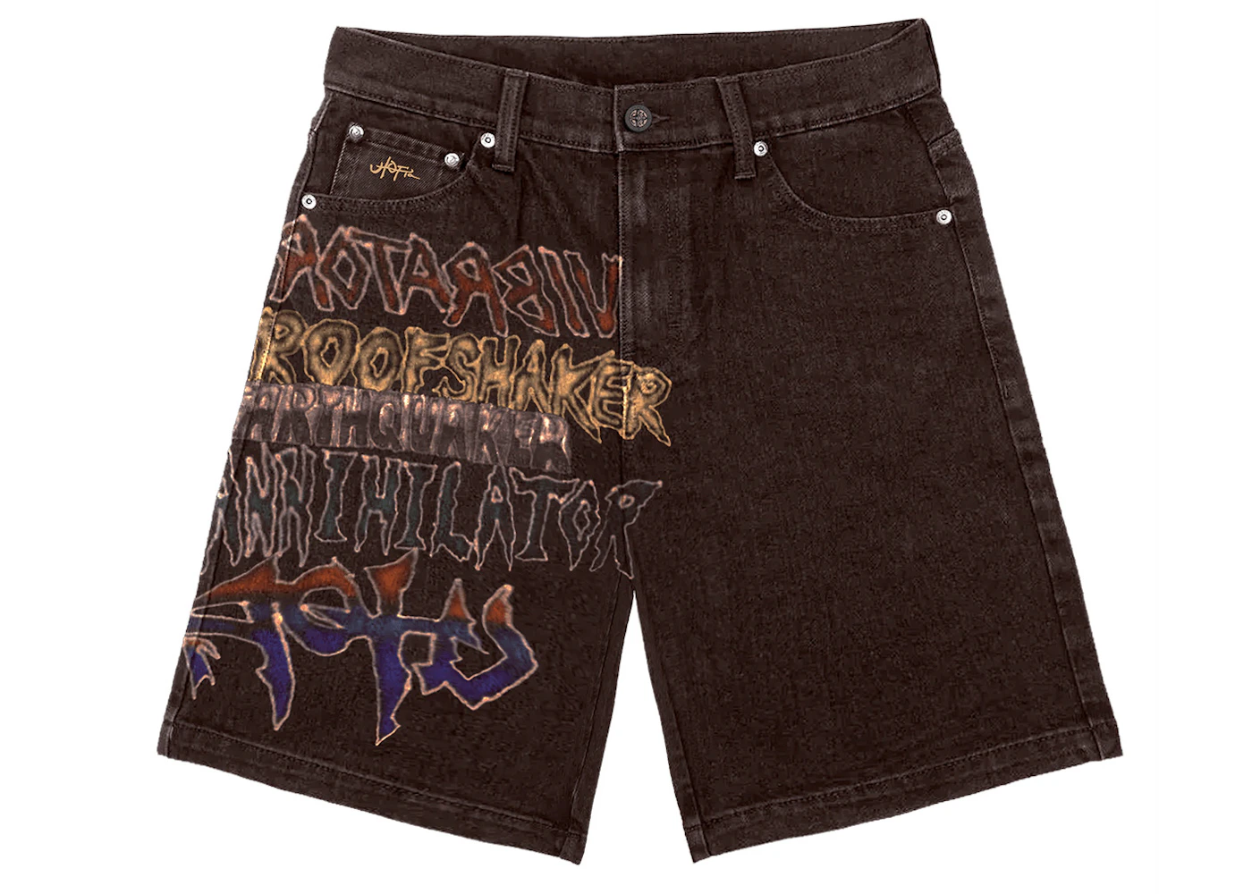 Travis Scott Earthquaker Shorts Brown Men's SS23 US