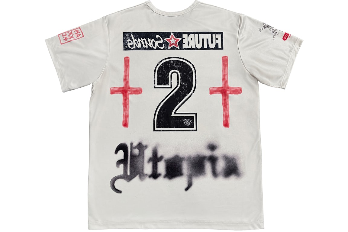 Travis Scott England Soccer Jersey White
