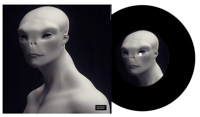 Travis Scott Highest In The Room Alien Cover III Vinyl Multi