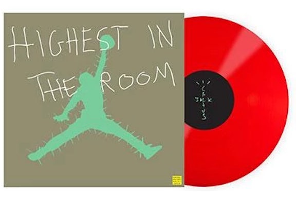 Travis Scott Lo Más Alto En La Habitación CJ AJ Vinilo Multi