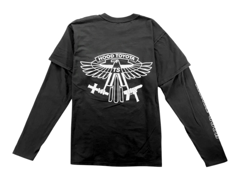 Travis Scott Hood Toyota Long Sleeve Tee Black メンズ - JP