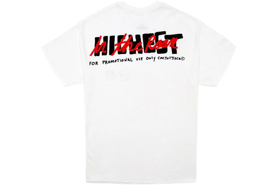 Travis Scott Hot 100% Off T-Shirt White