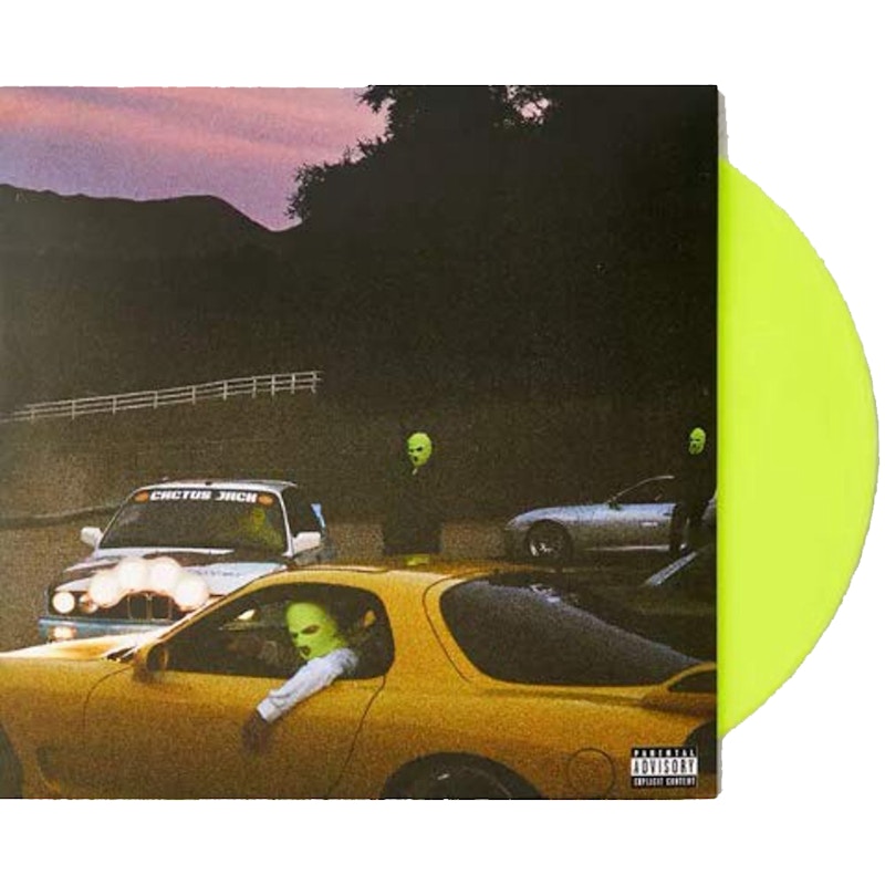 Travis Scott JACKBOYS Exclusive Limited Edition Colored LP Vinyl