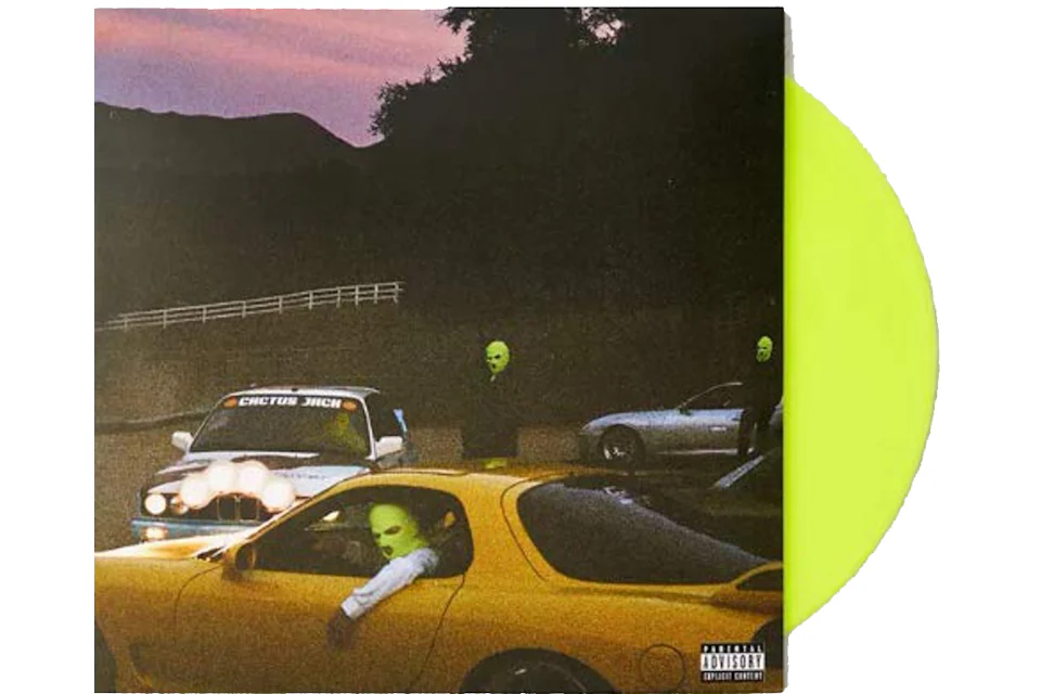 Travis Scott JACKBOYS Exclusive Limited Edition Colored LP Vinyl